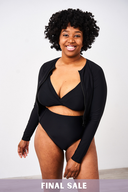 Latched Mama High Waisted Swim Bottoms with Pockets - Final Sale