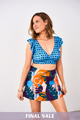Latched Mama Lace Up Nursing Swim Top - Final Sale