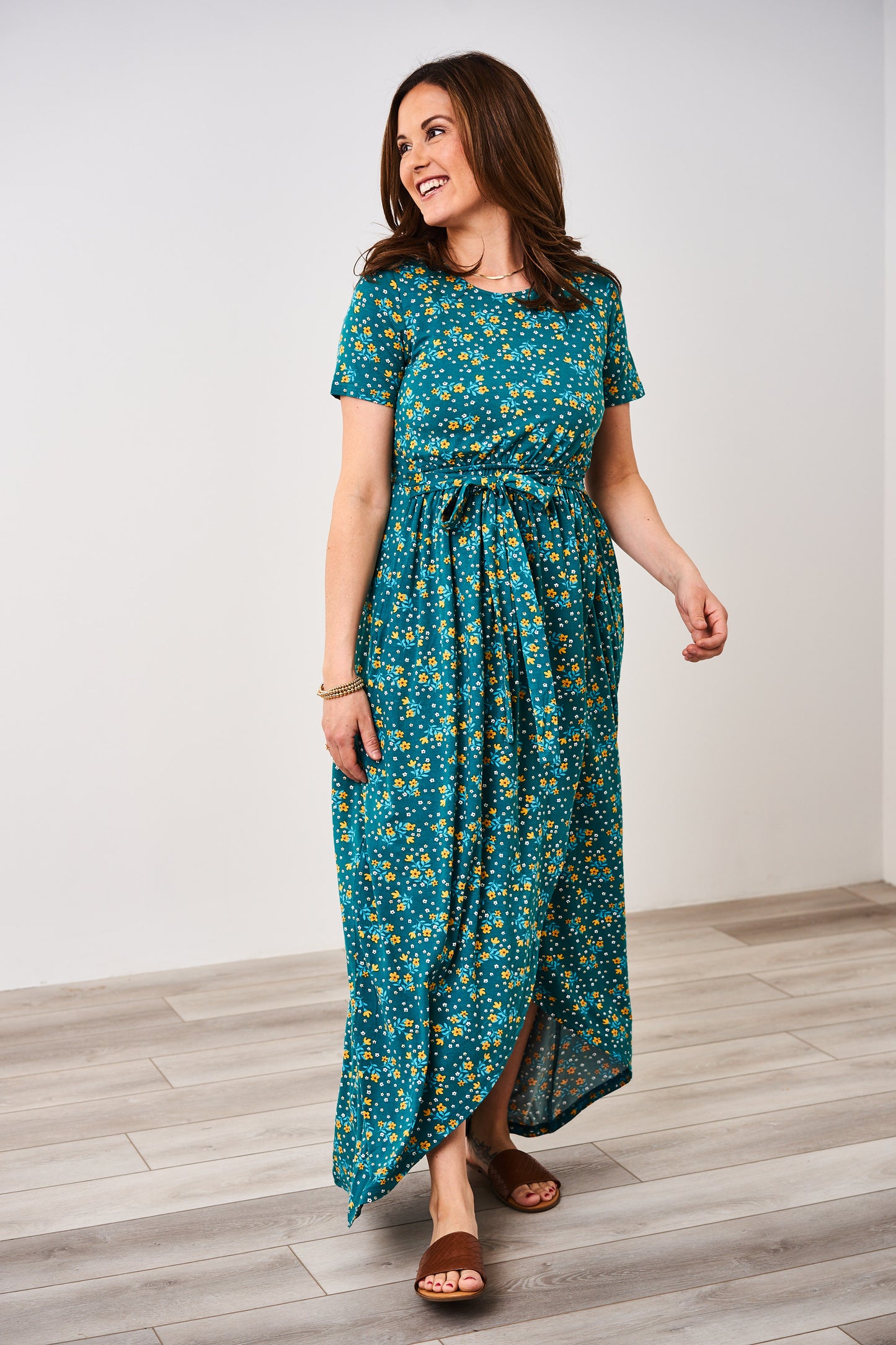 Latched Mama Petal Maxi Nursing Dress