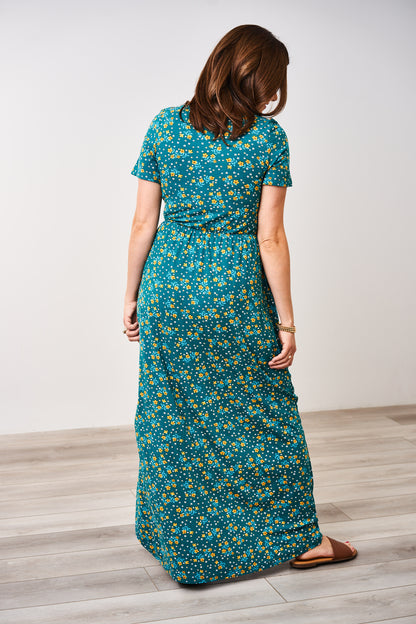 Latched Mama Petal Maxi Nursing Dress