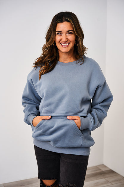 Latched Mama 635 Snuggle-Up Nursing Pullover