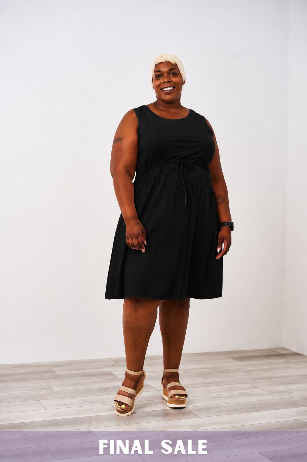 Latched Mama Drawstring Tank Dress 2.0