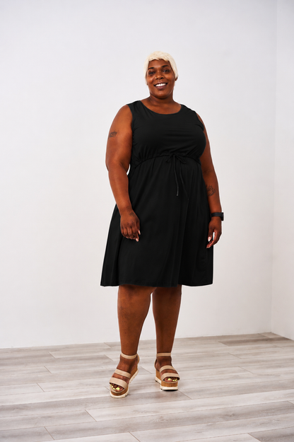 Latched Mama Drawstring Tank Dress 2.0