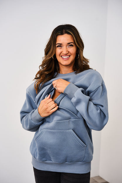 Latched Mama 635 Snuggle-Up Nursing Pullover