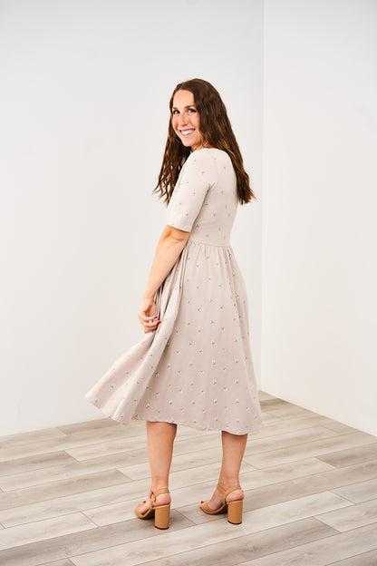 Latched Mama Classic Cotton Nursing Dress