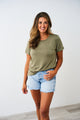 Latched Mama Classic Crewneck Nursing Tee