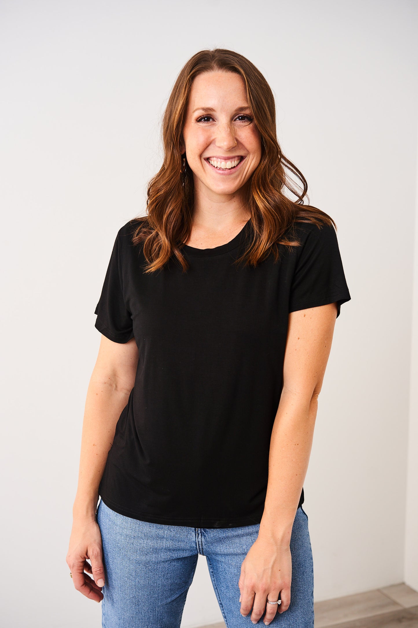 Latched Mama Classic Crewneck Nursing Tee