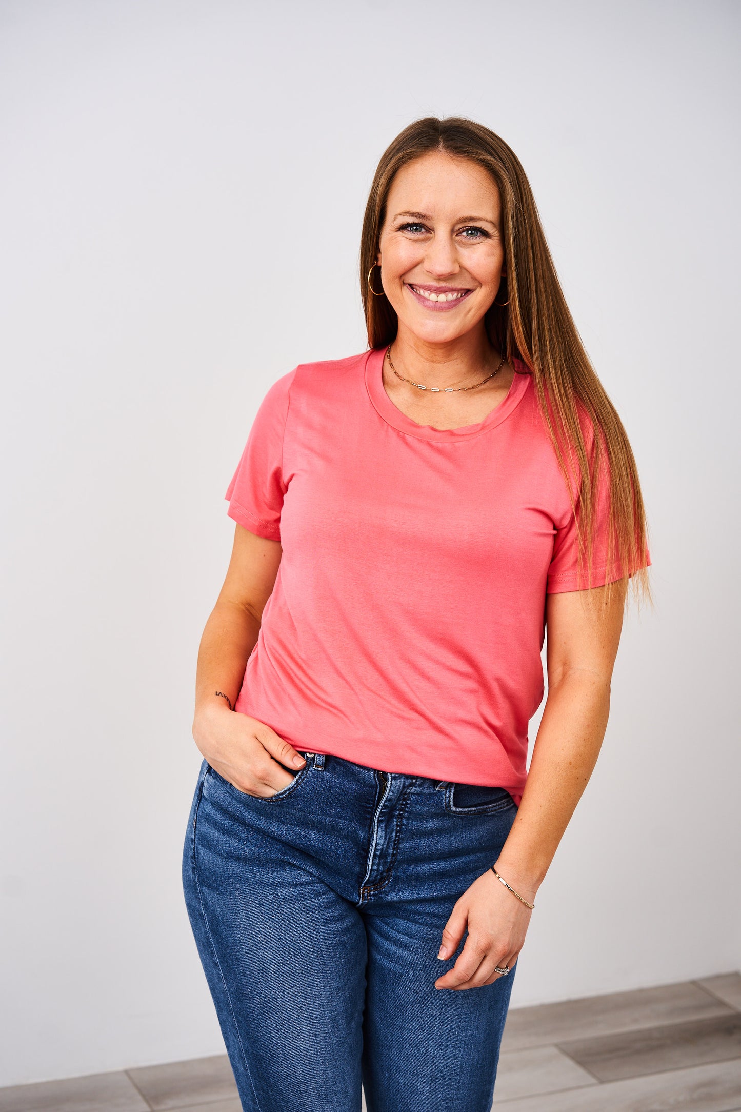 Latched Mama Classic Crewneck Nursing Tee