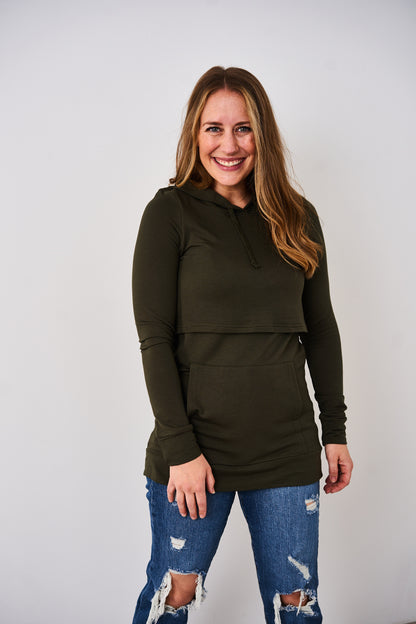 Latched Mama Cloud Nursing Hoodie