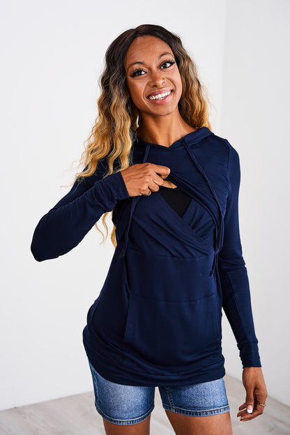 Latched Mama Cloud Nursing Hoodie