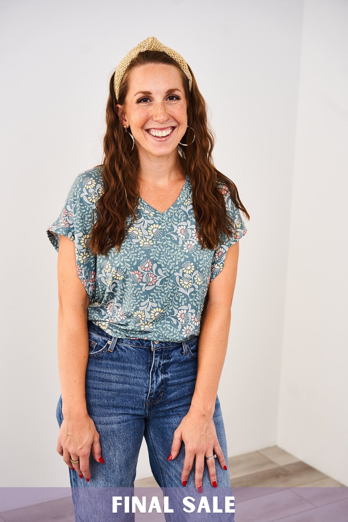 Latched Mama V-Neck Daily Nursing Tee