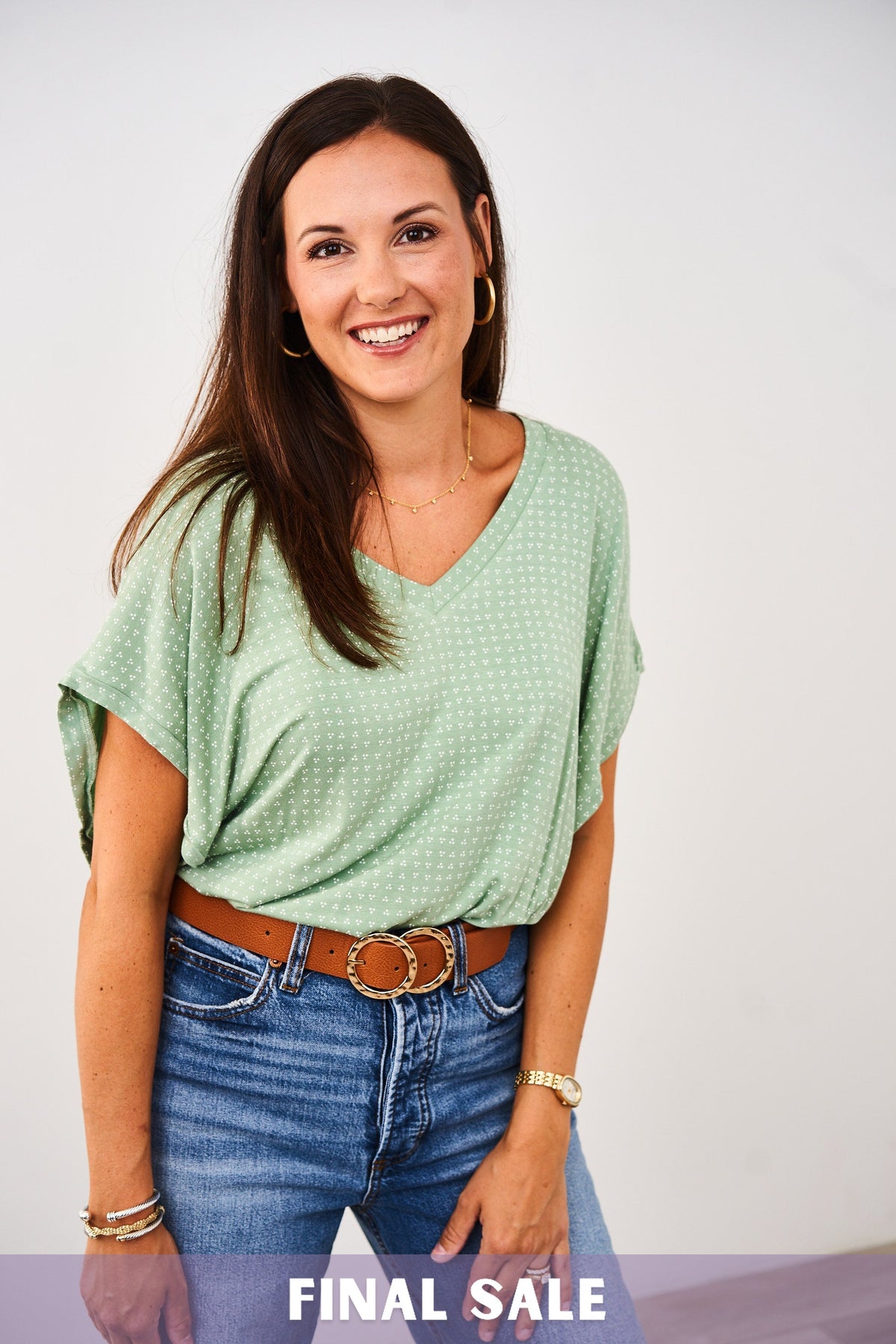 Latched Mama V-Neck Daily Nursing Tee