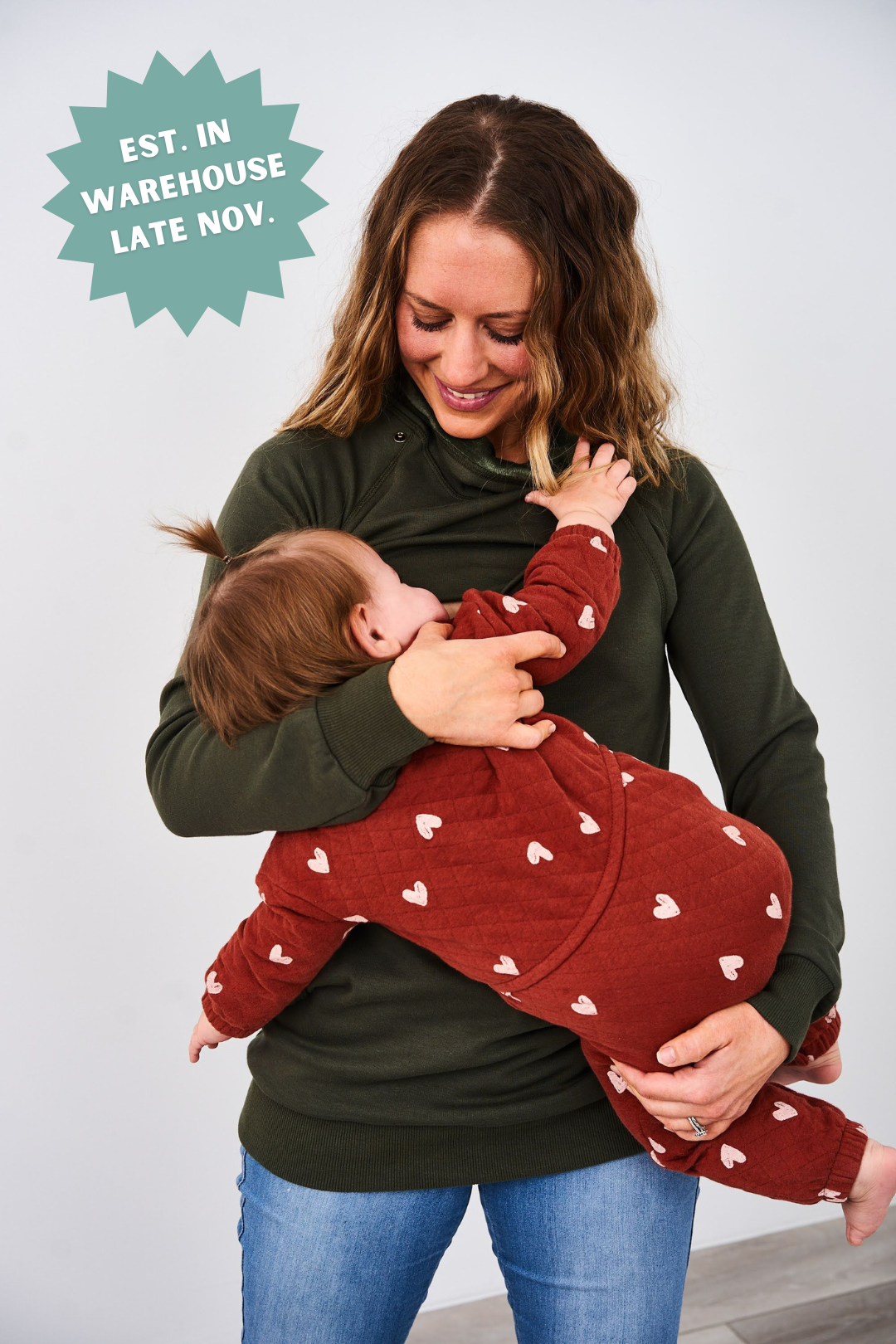 PRE-SALE Latched Mama Harbor Snap Nursing Pullover