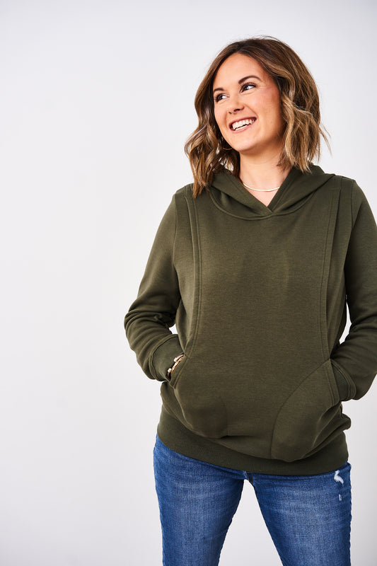 The Latched Mama Heavy Nursing Hoodie