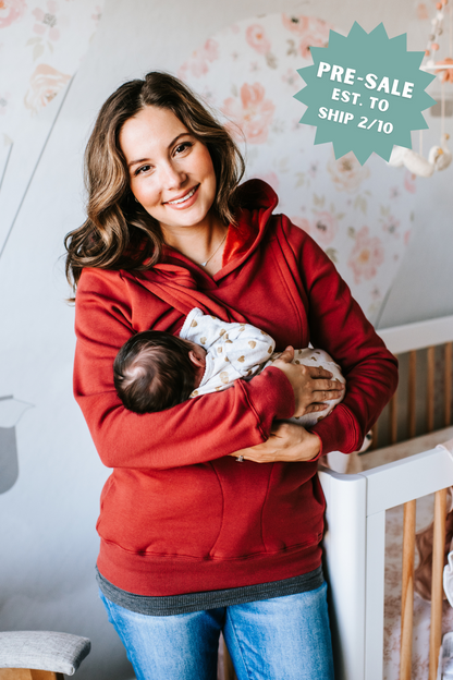 The Latched Mama Heavy Nursing Hoodie