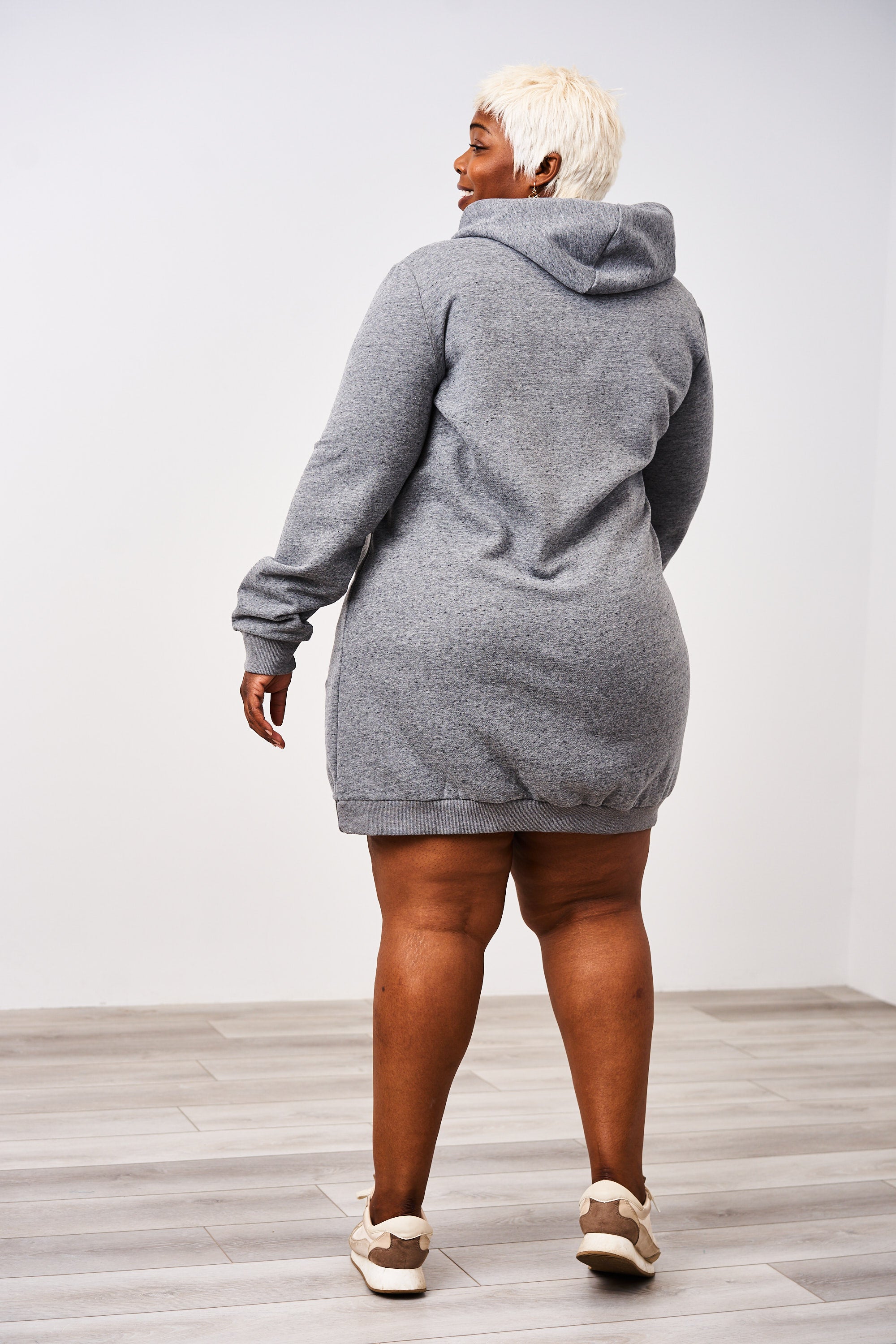 Latched Mama Hoodie Sweatshirt Nursing Dress