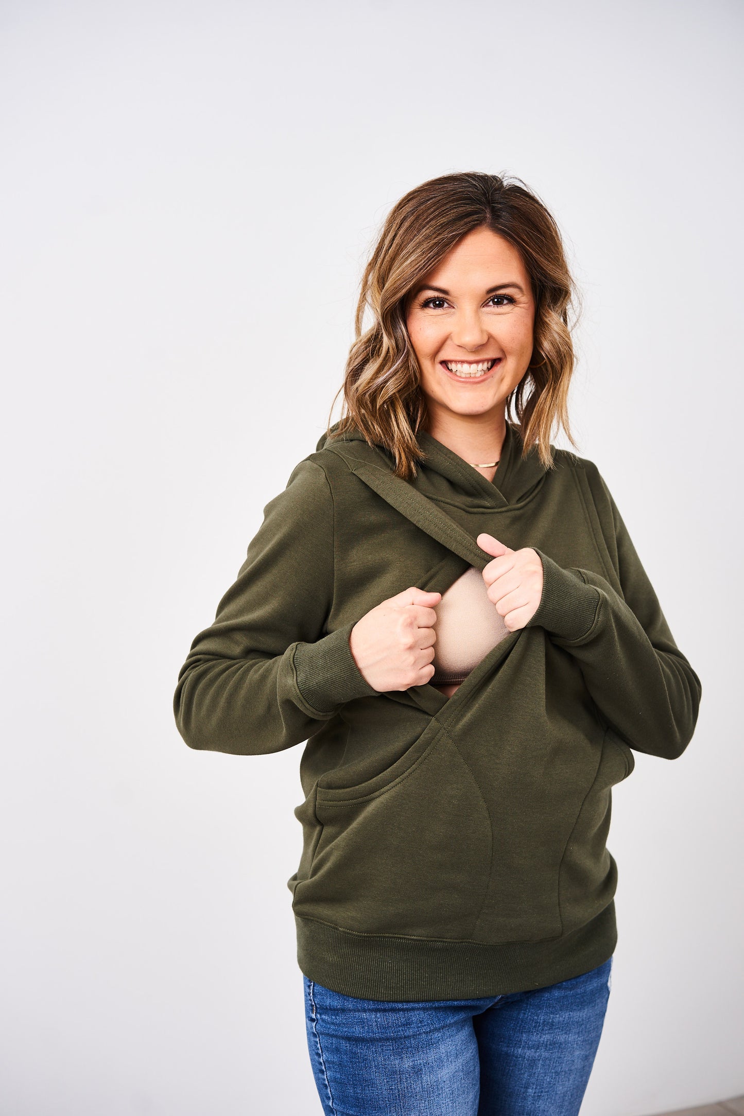 The Latched Mama Heavy Nursing Hoodie