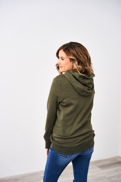 The Latched Mama Heavy Nursing Hoodie