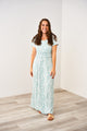 Latched Mama Ruched Maxi Nursing Dress