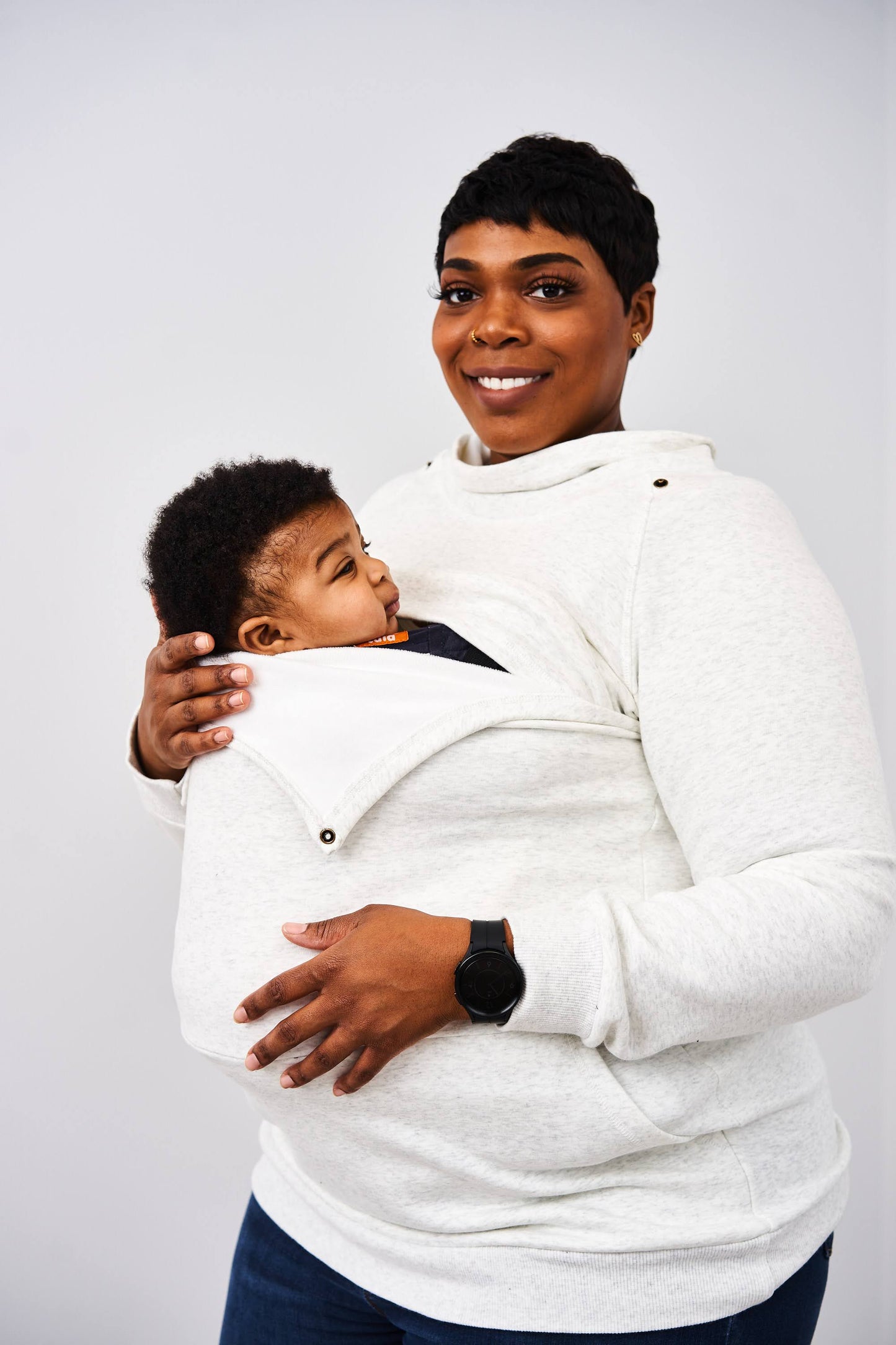 PRE-SALE Latched Mama Harbor Snap Nursing Pullover