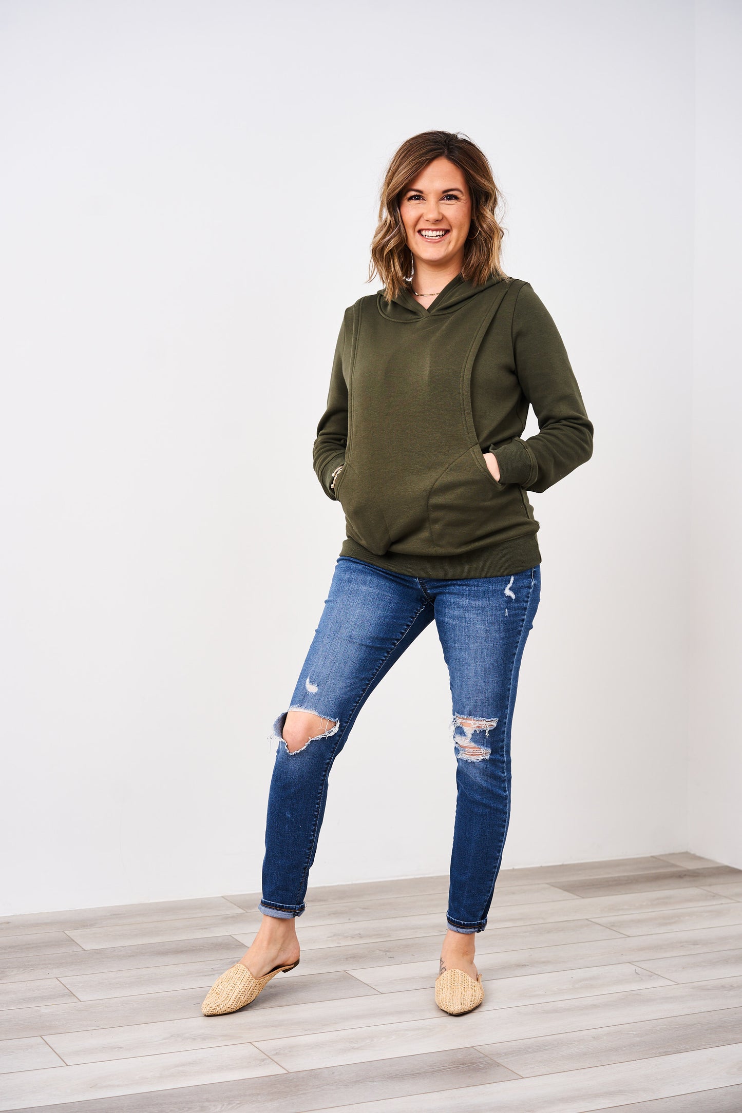 The Latched Mama Heavy Nursing Hoodie