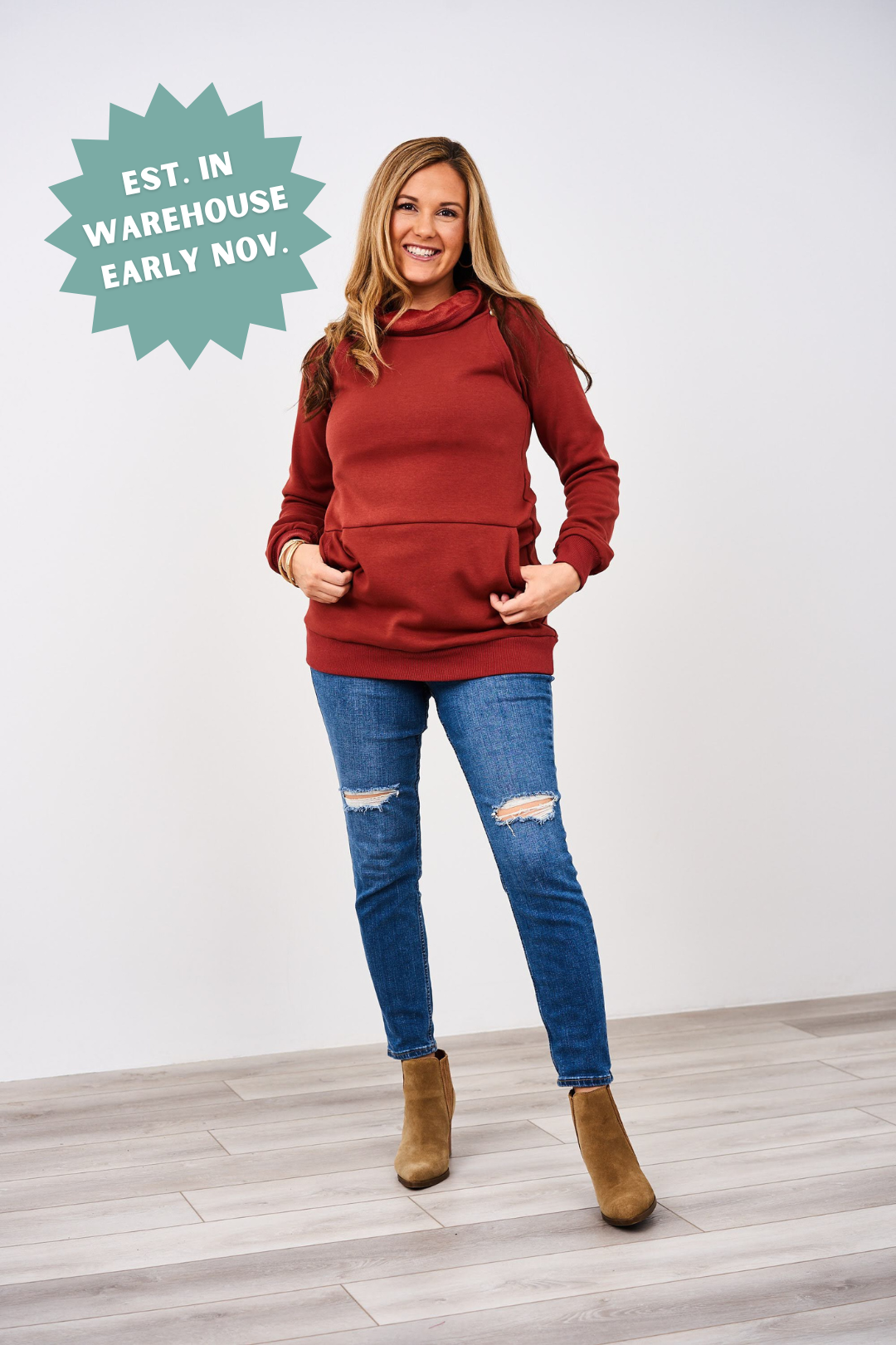Latched Mama Harbor Snap Nursing Pullover