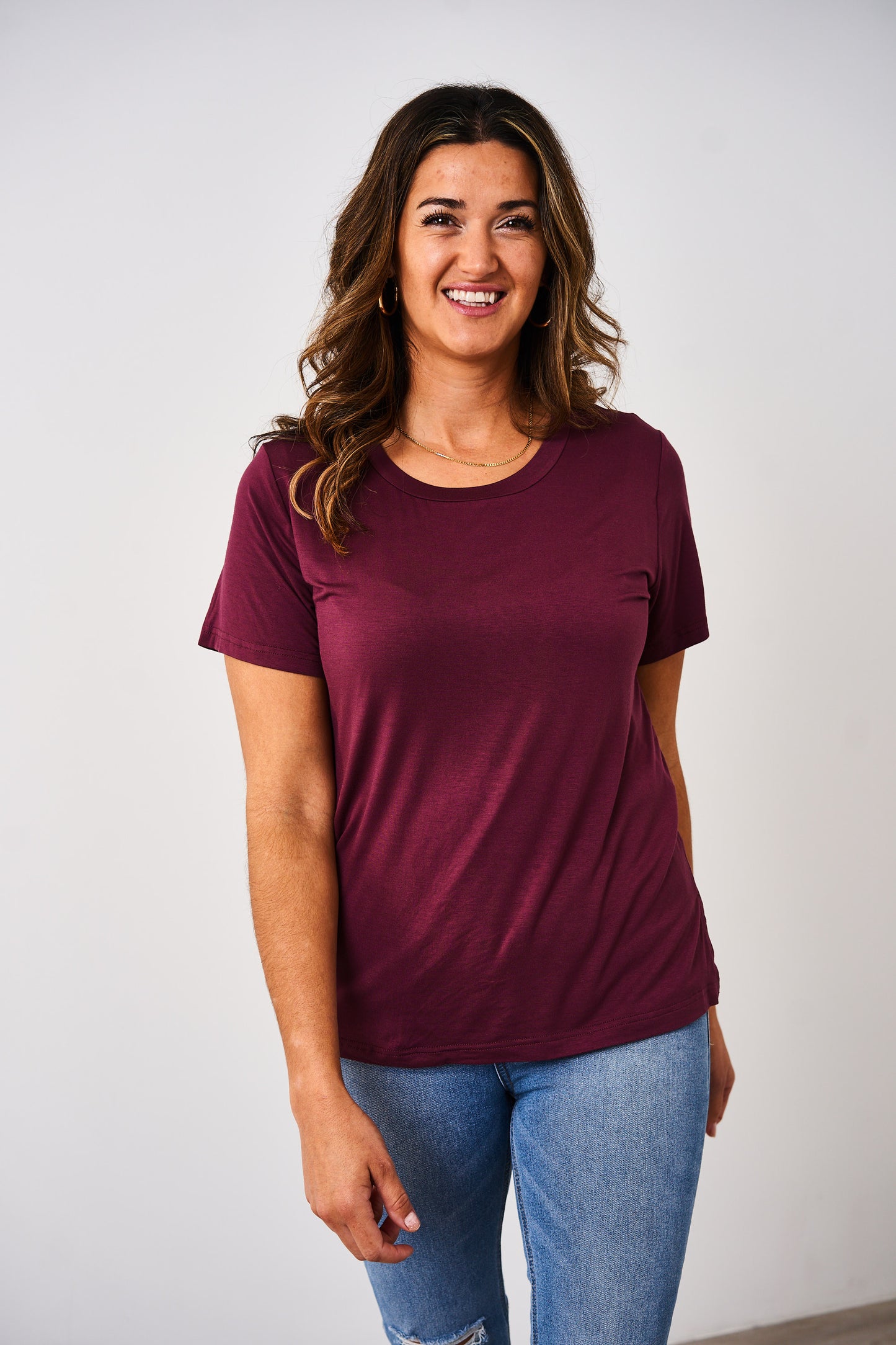 Latched Mama Classic Crewneck Nursing Tee