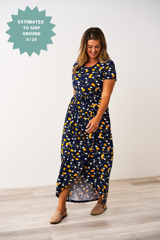 Latched Mama Petal Maxi Nursing Dress
