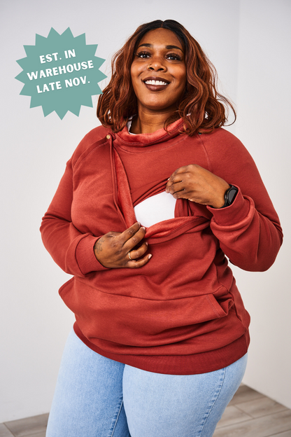 PRE-SALE Latched Mama Harbor Snap Nursing Pullover