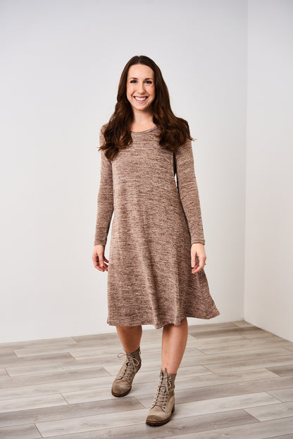 Latched Mama Sweater Nursing Dress - Final Sale Latched Mama Sweater Nursing Dress - Final Sale