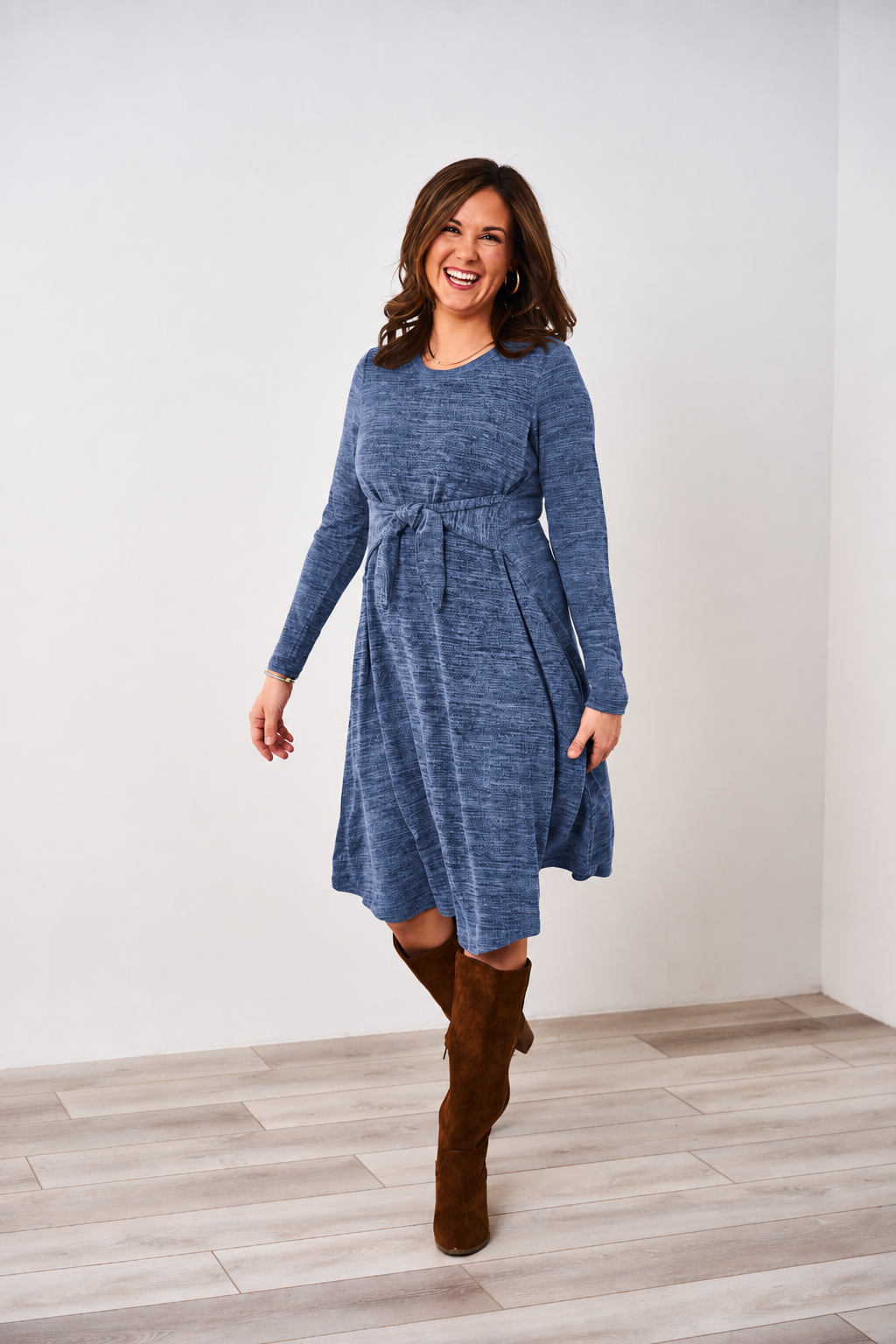 Latched Mama Sweater Nursing Dress