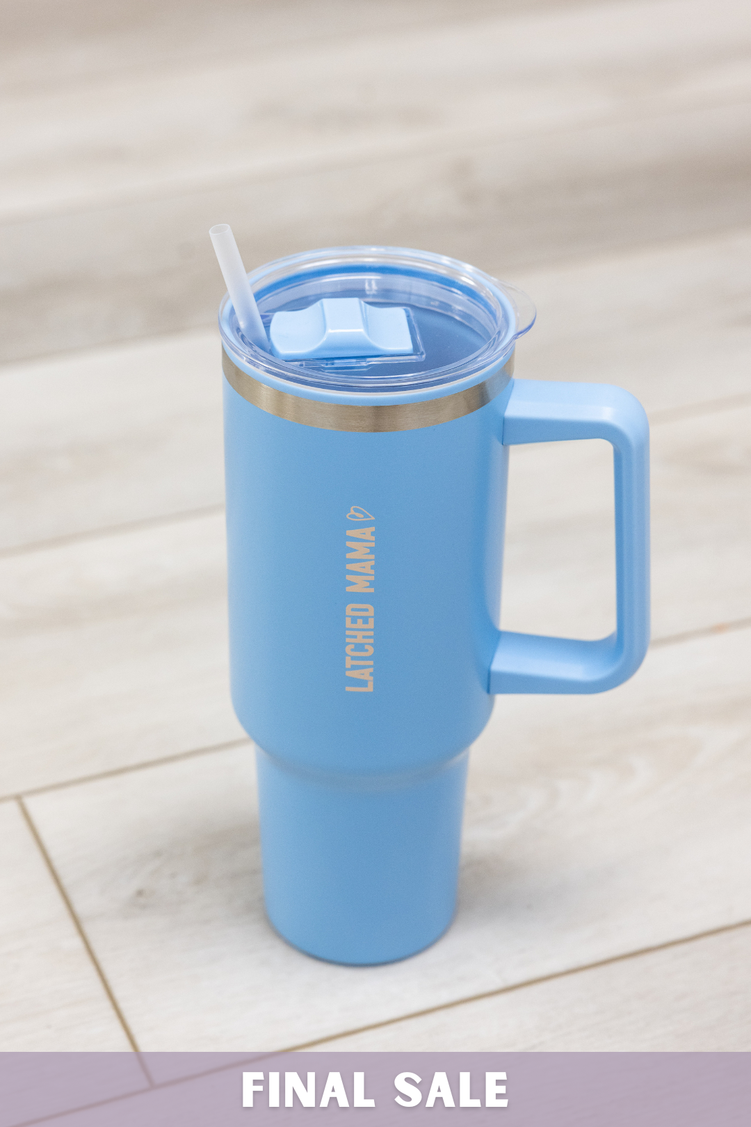 Latched Mama Travel Tumbler With Straw - Final Sale