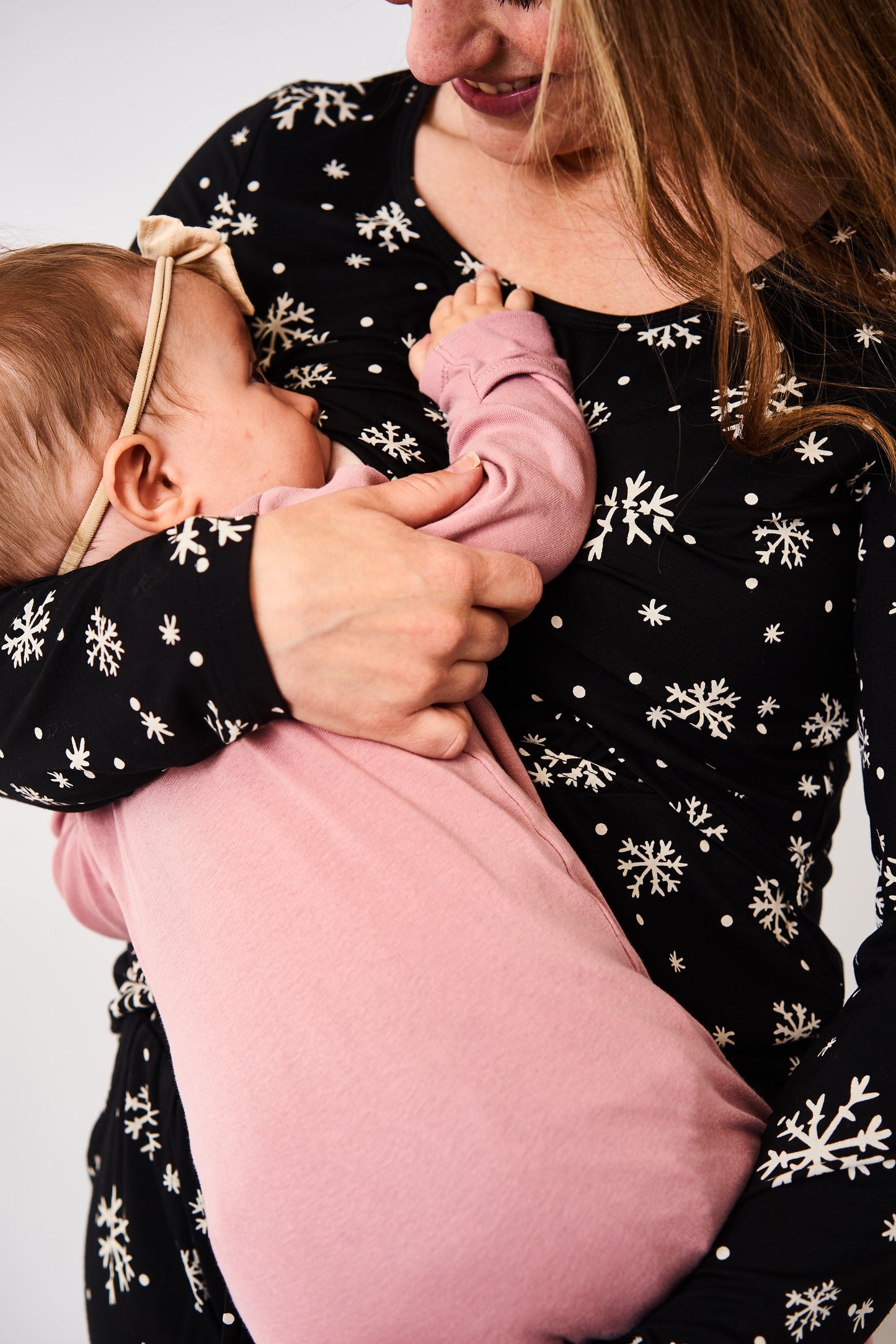 Latched Mama Winter Nights Long Sleeve Nursing Top & Jogger Set