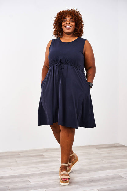 Latched Mama Drawstring Tank Dress 2.0