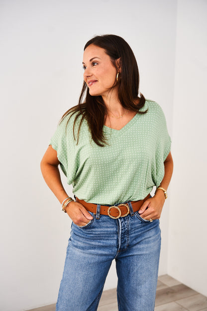 Latched Mama V-Neck Daily Nursing Tee