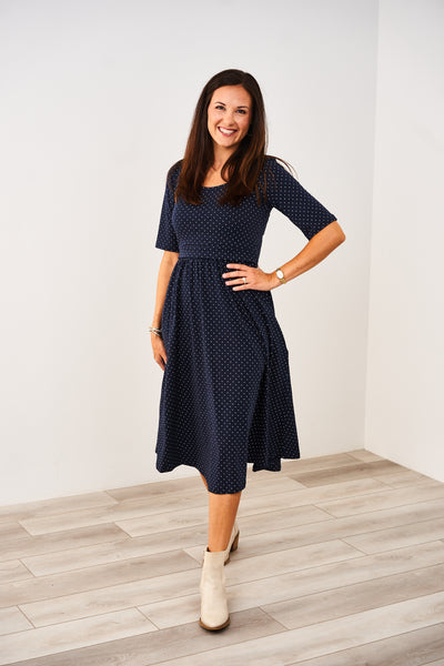 Latched Mama Classic Cotton Nursing Dress