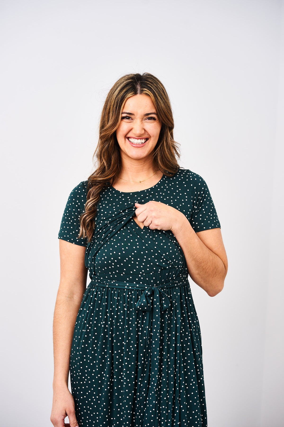 Latched Mama Petal Maxi Nursing Dress