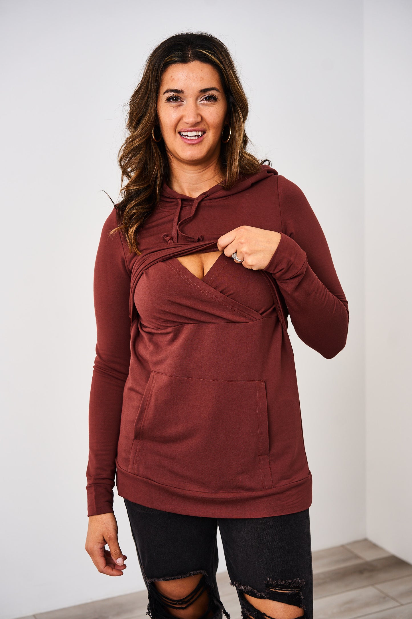 Latched Mama Cloud Nursing Hoodie