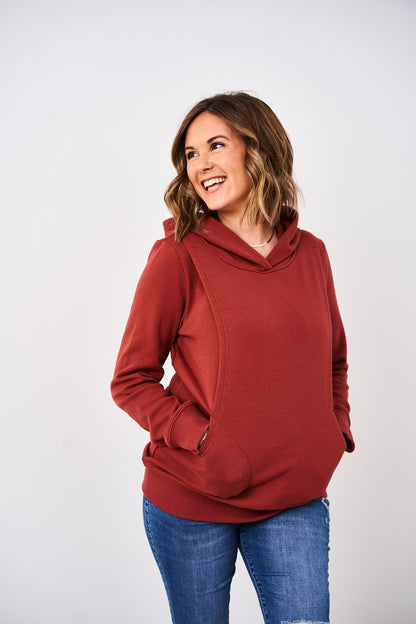 The Latched Mama Heavy Nursing Hoodie