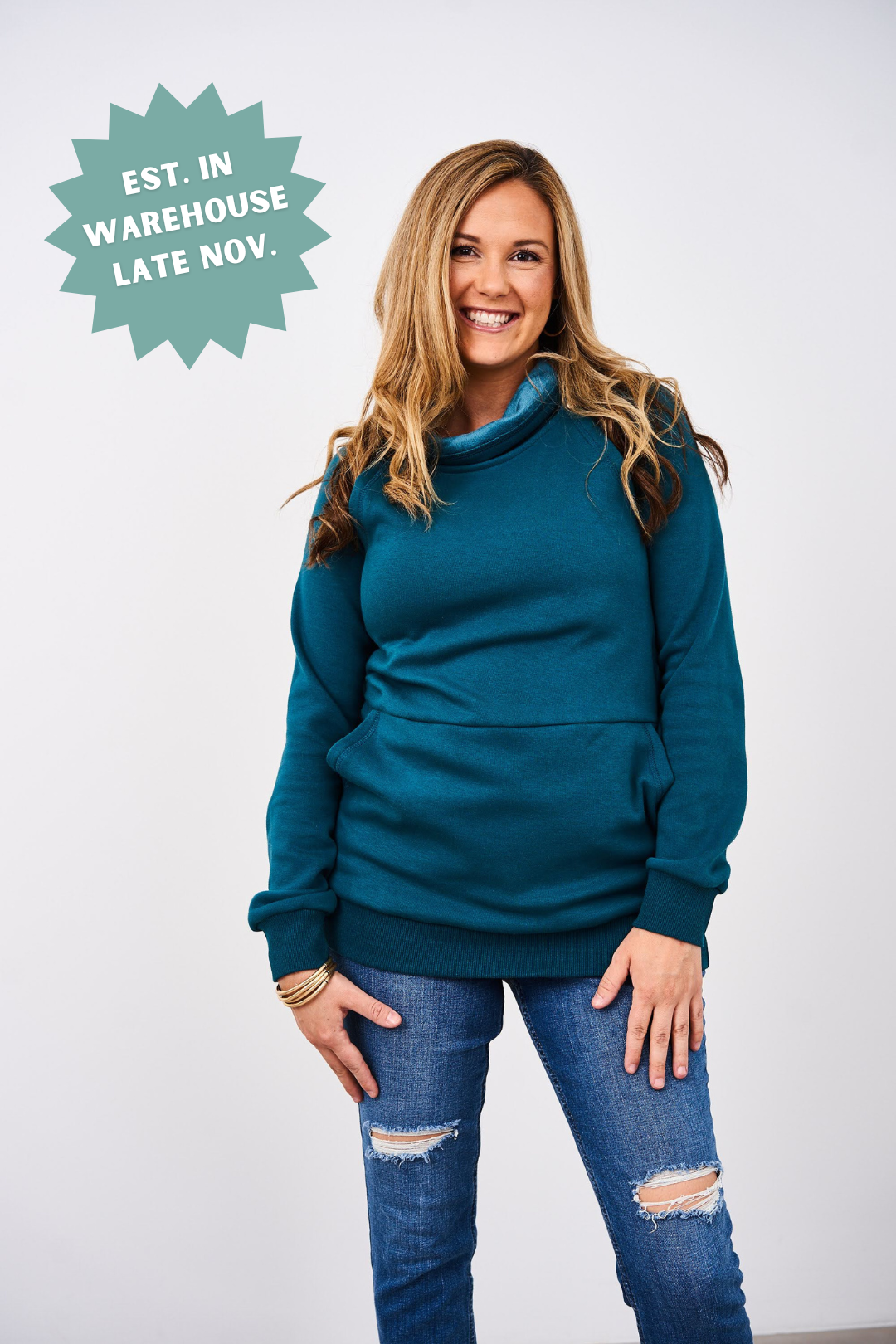 PRE-SALE Latched Mama Harbor Snap Nursing Pullover