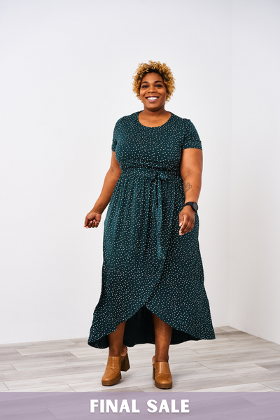 maxi dress postpartum Latched Mama Petal Nursing Maxi Dress