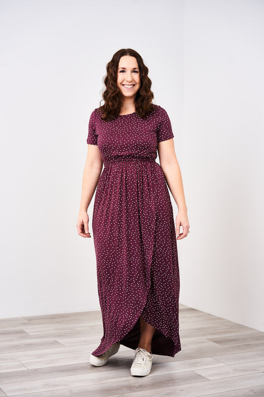 Latched Mama Petal Maxi Nursing Dress