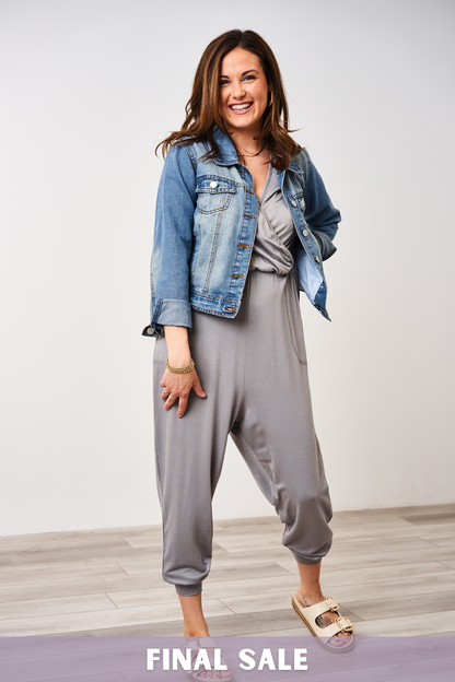 Latched Mama Play All Day Nursing Jumpsuit- Final Sale