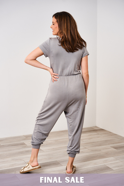 Latched Mama Play All Day Nursing Jumpsuit- Final Sale