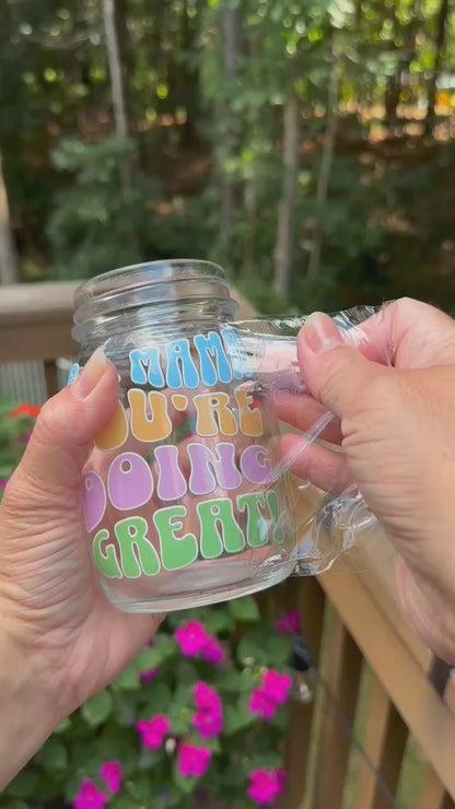 Latched Mama Decal Sticker