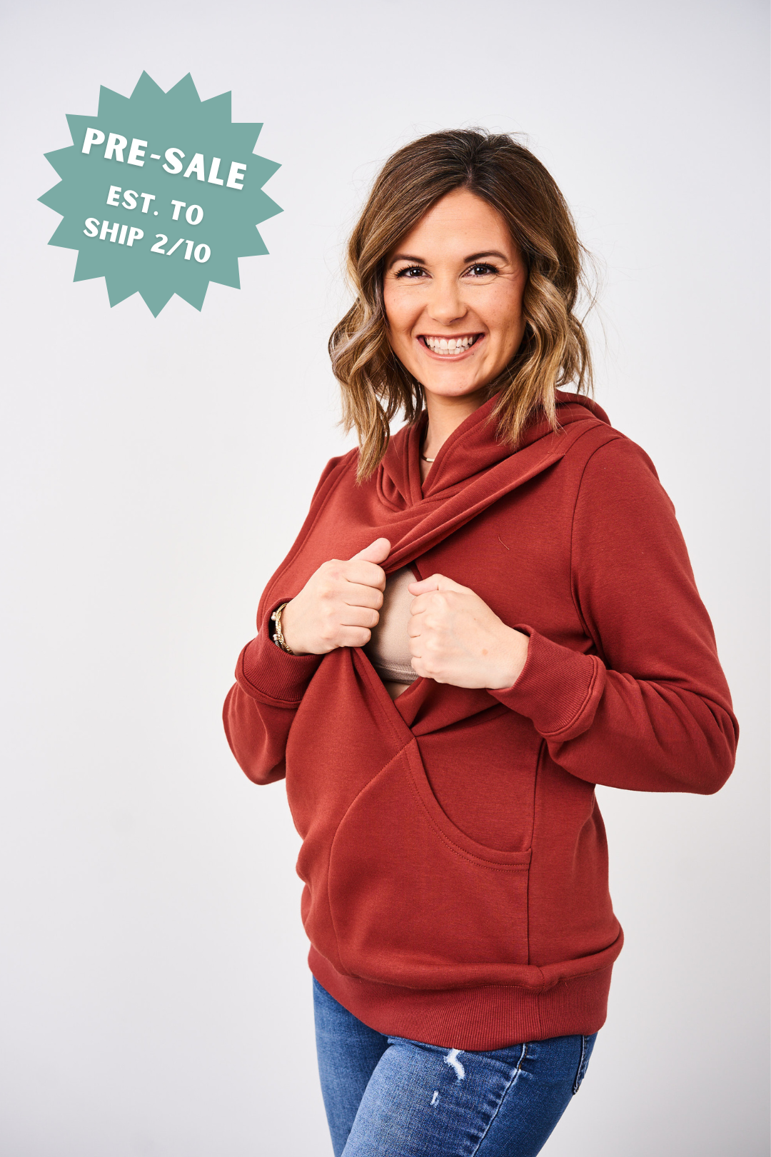 The Latched Mama Heavy Nursing Hoodie