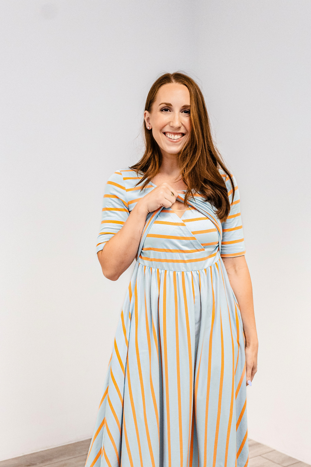 Latched Mama Classic Cotton Nursing Dress