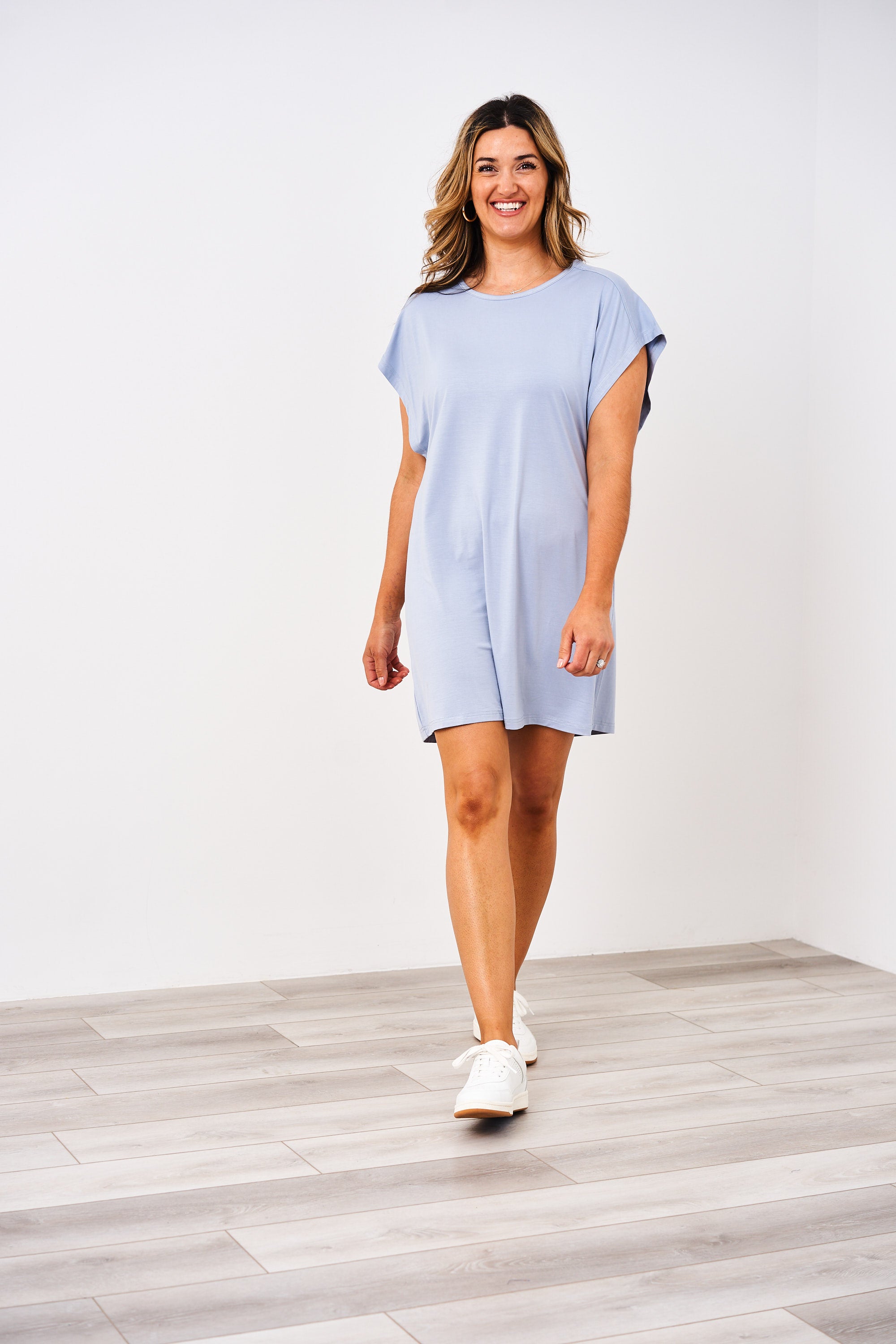 Casual Solid Short-sleeve Nursing Dress