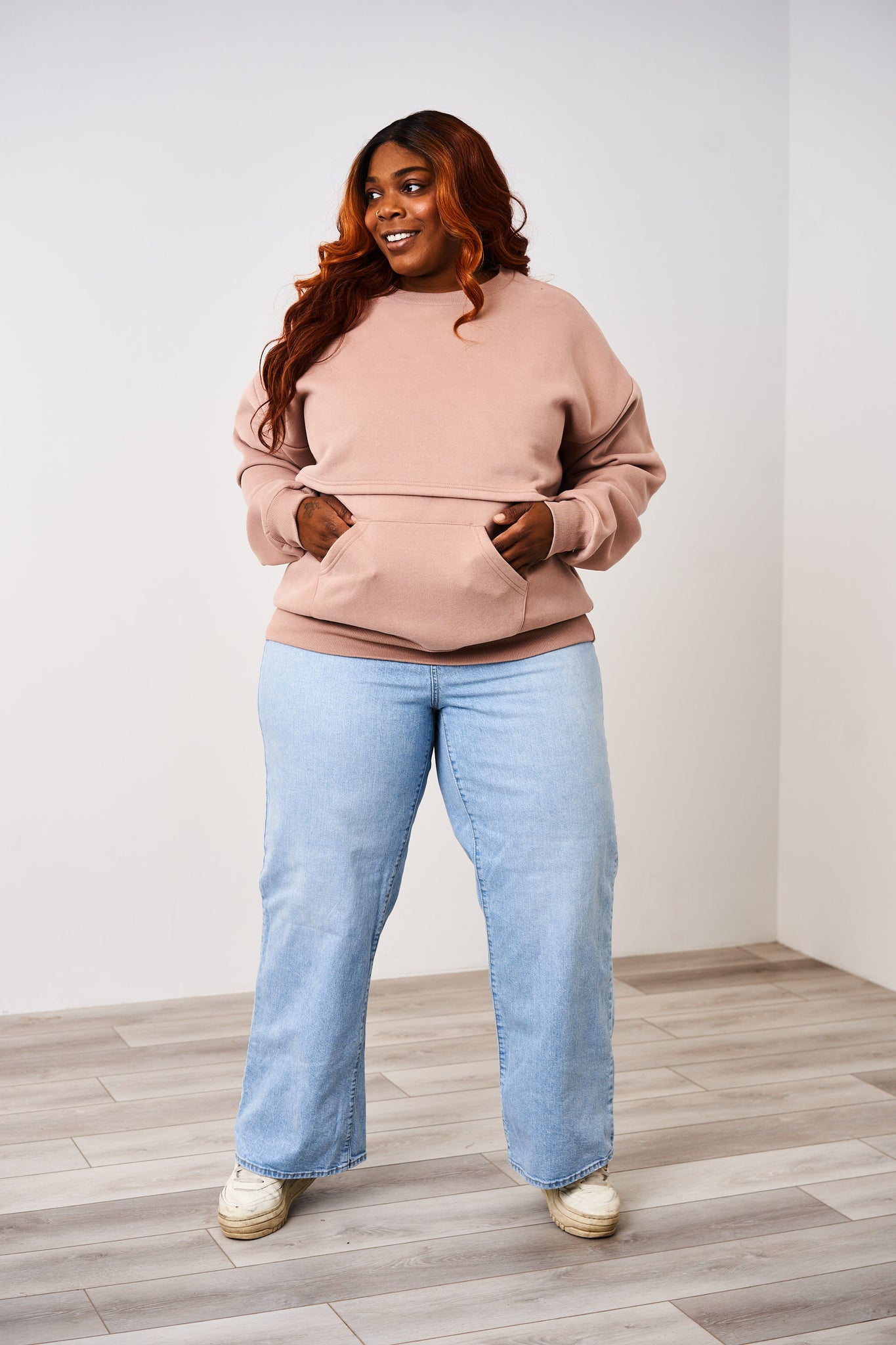 Latched Mama 635 Snuggle-Up Nursing Pullover