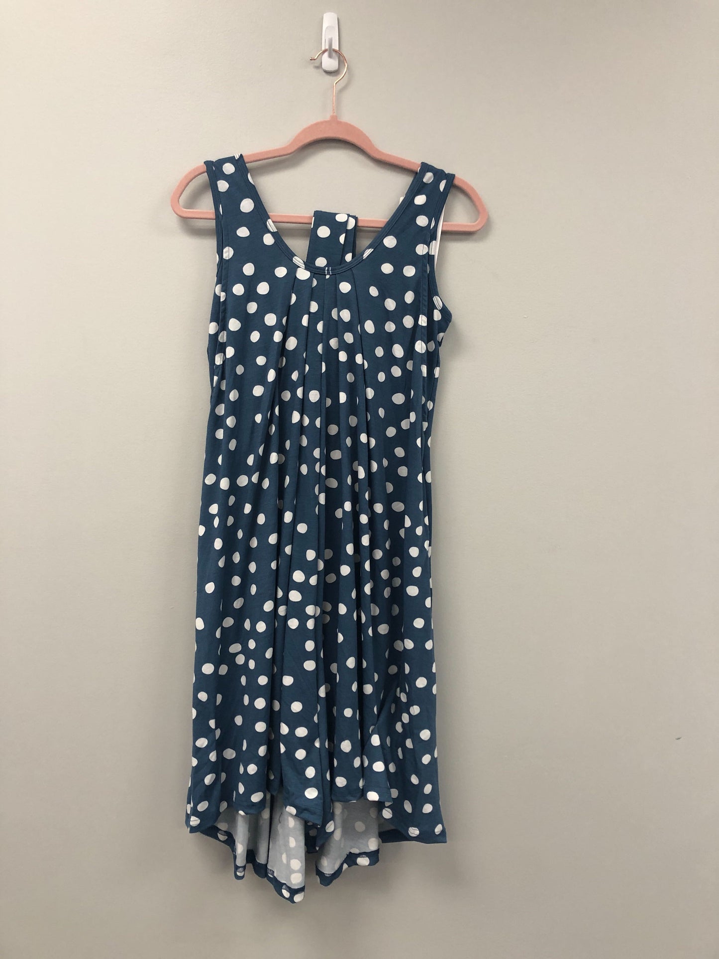 Outlet 5868 - Latched Mama Printed Nursing Romper - Ocean Dots - Petite